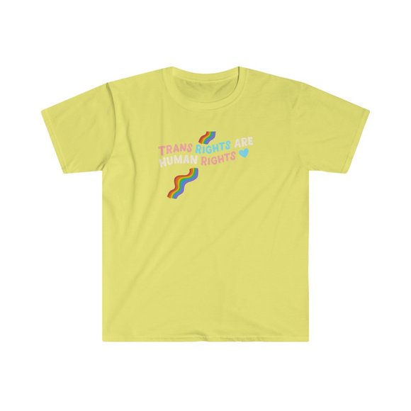 Trans Rights Are Human Rights T Shirt - Picture 14 of 16